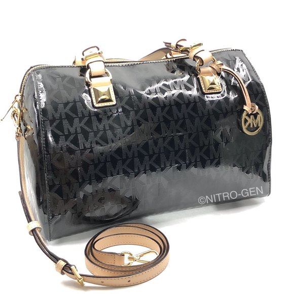Michael kors large grayson satchel new arrivals